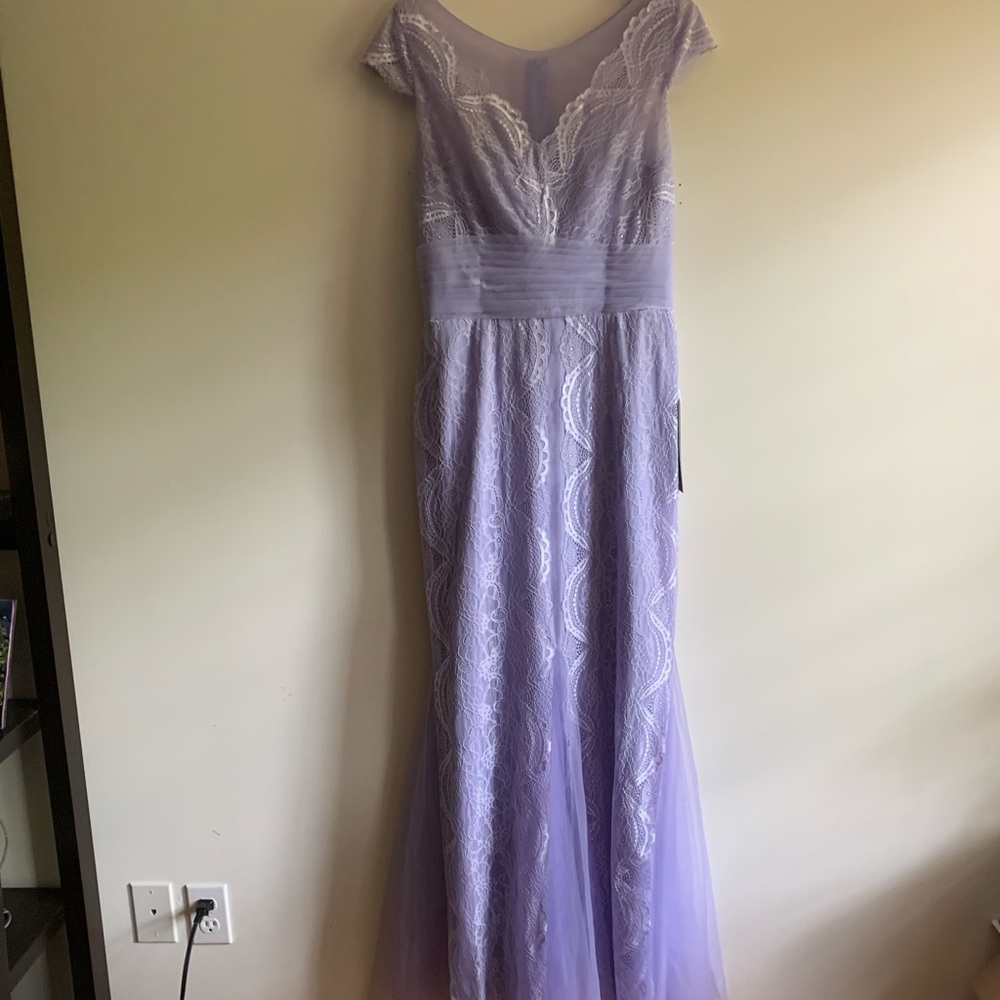 Izidress Lace Chiffon Gown